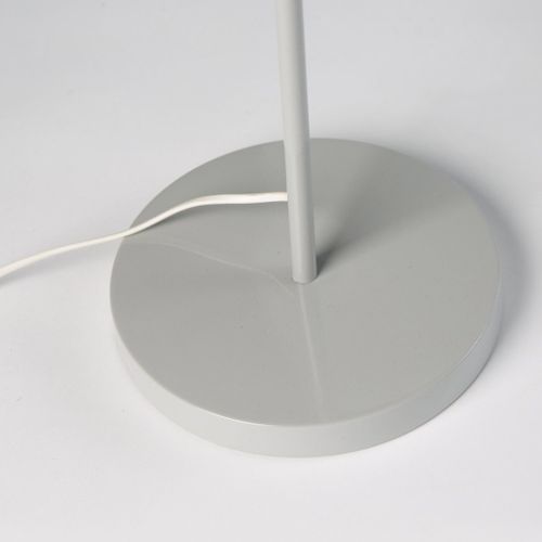 Lampe Sur Pied En Métal Gris 22x140cm