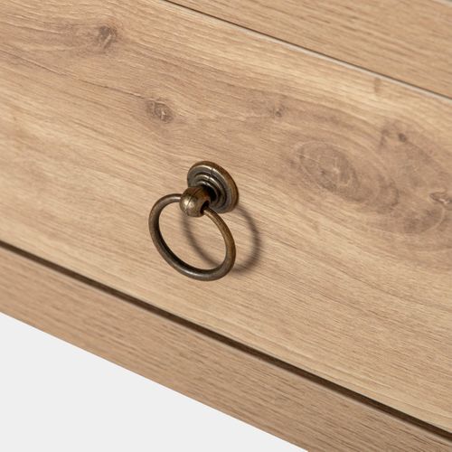 Table Console En Bois Naturel 120x85cm