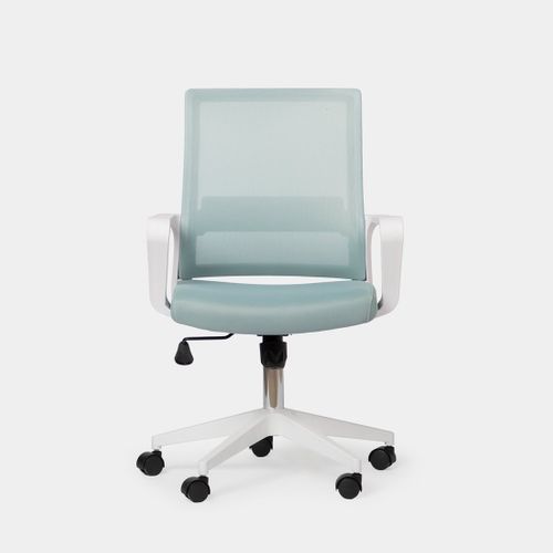 Chaise De Bureau En Plastique Menthe 60x95cm