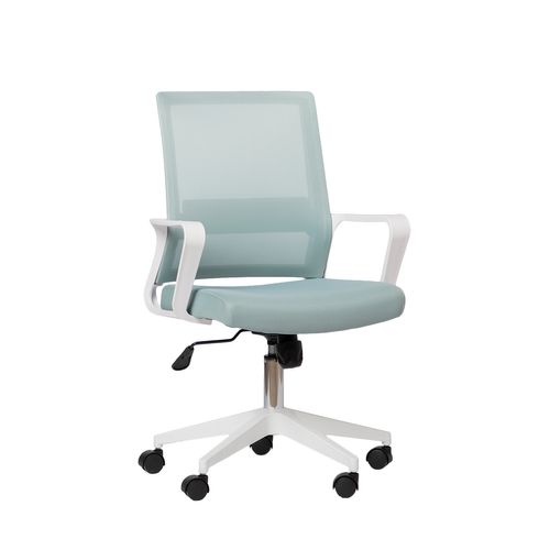 Chaise De Bureau En Plastique Menthe 60x95cm