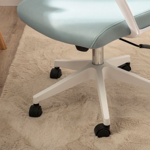 Chaise De Bureau En Plastique Menthe 60x95cm