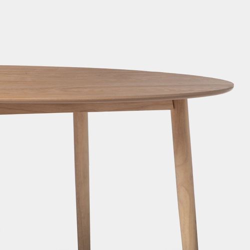 Table Fixe En Bois Naturel 120x75cm
