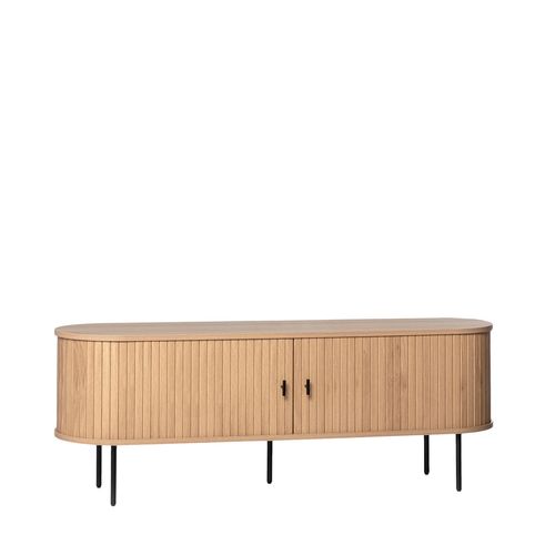 Meuble TV En Bois Naturel 150x55cm