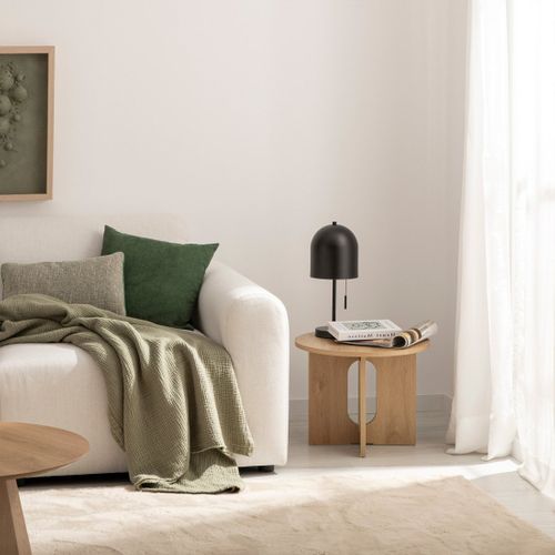 Table D'appoint En Bois Naturel 50x40cm