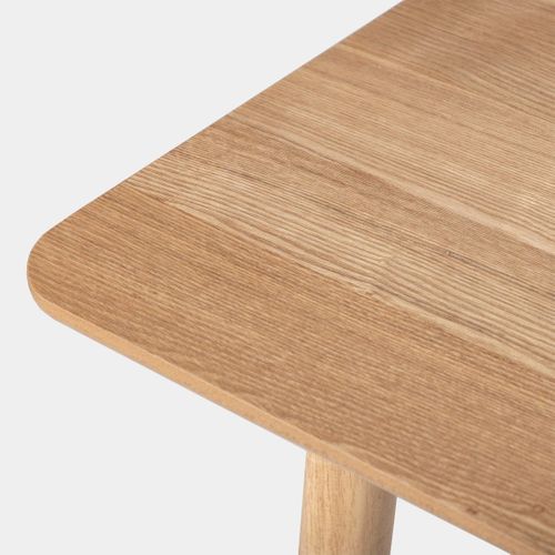 Table Fixe En Bois Naturel 120x75cm
