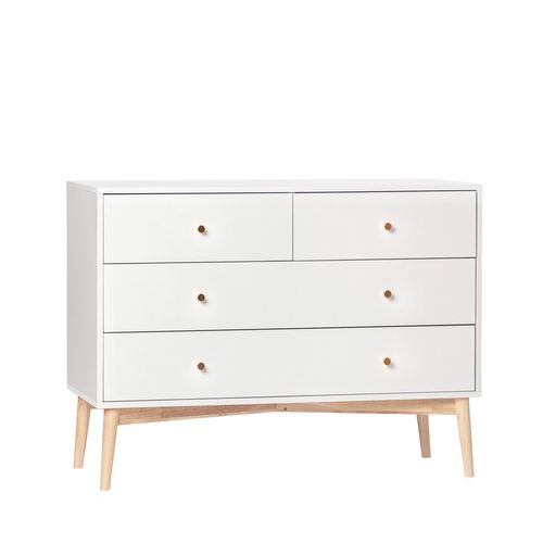 Commode En Laqué Blanc 100x76cm