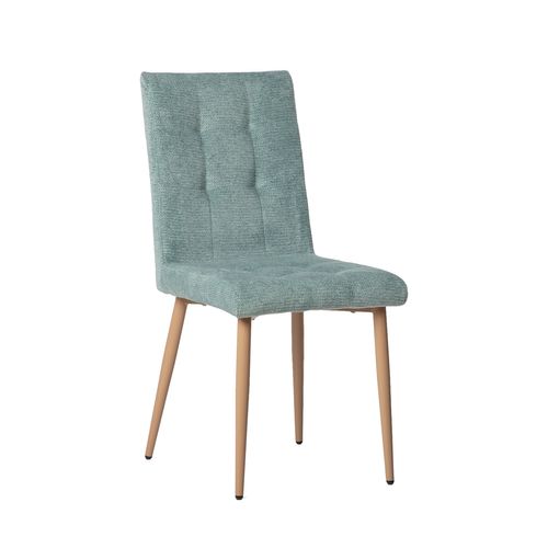 Chaise De Salle à Manger En Tissu Menthe 44x92cm