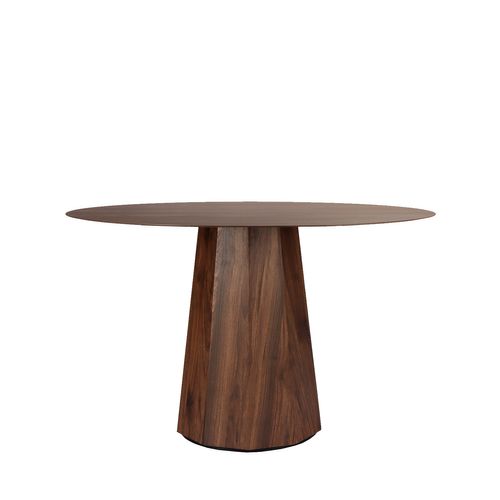 Table Fixe En Bois Noyer 120x76cm