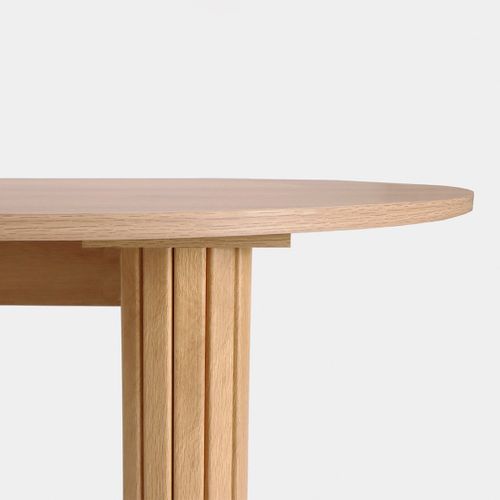 Table Fixe En Bois Naturel 200x75cm