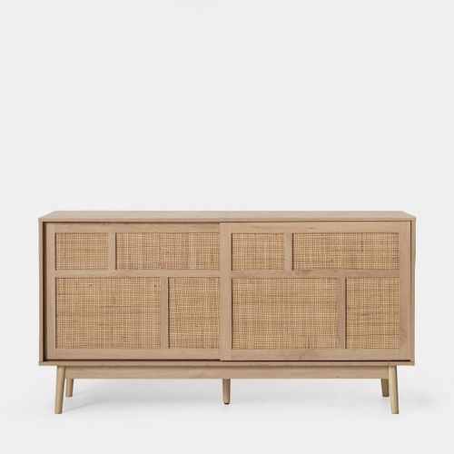 Buffet Bas En Rotin Naturel 150x80cm