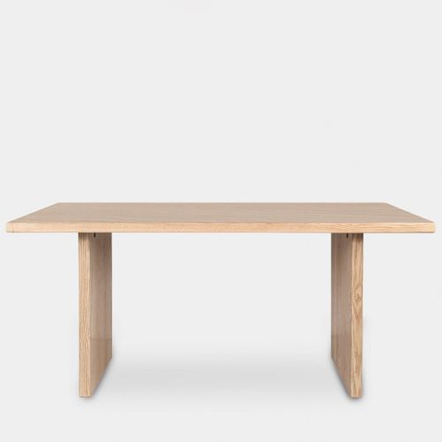 Table Fixe En Bois Naturel 180x76cm