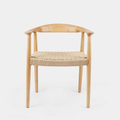 Chaise De Salle à Manger En Bois Naturel 65x74cm