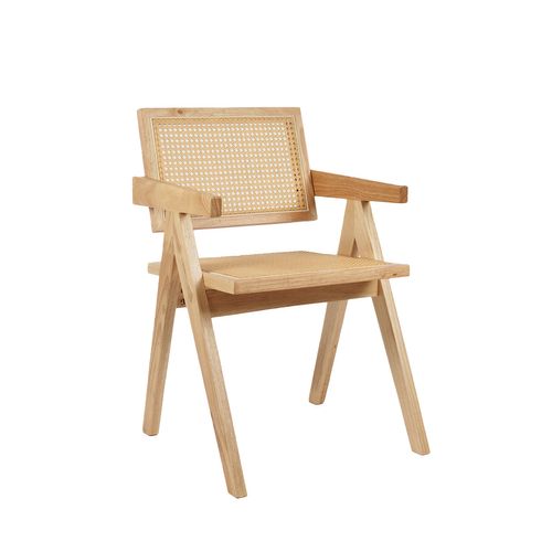 Chaise De Salle à Manger En Bois Naturel 51x80cm