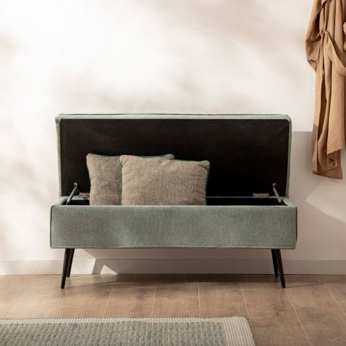 Banc En Tissu Menthe 109x43cm