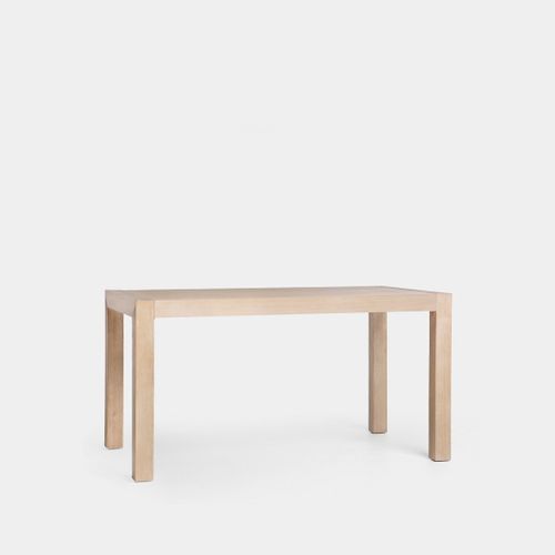 Table Extensible En Bois Naturel 150x77cm