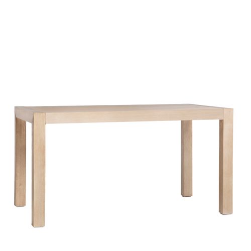 Table Extensible En Bois Naturel 150x77cm
