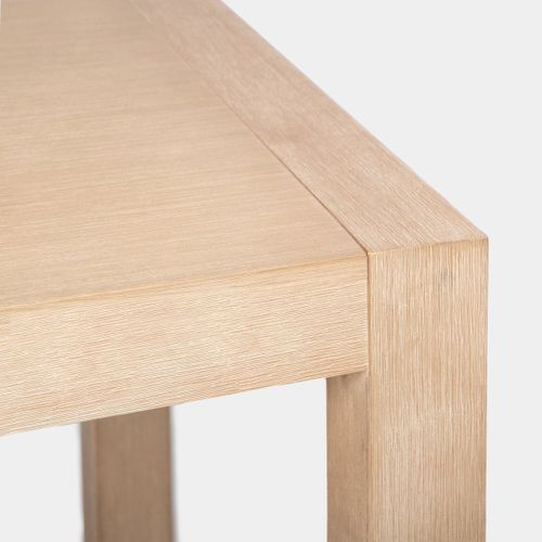 Table Extensible En Bois Naturel 150x77cm