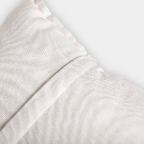 Canapé Trois Places En Lin Blanc Ivoire 190x95cm