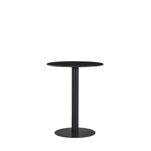 Table Fixe En Métal Gris Anthracite 60x76cm