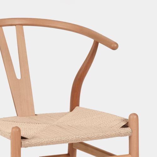 Chaise De Salle à Manger En Bois Naturel 51x74cm