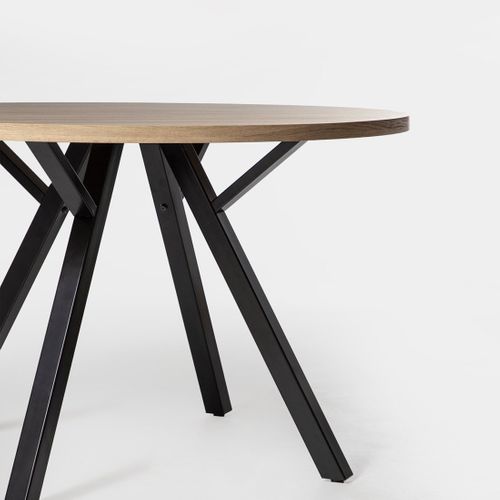 Table Fixe En Bois Naturel 120x77cm