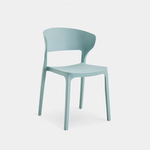 Chaise D'extérieur En Plastique Menthe 48x76cm