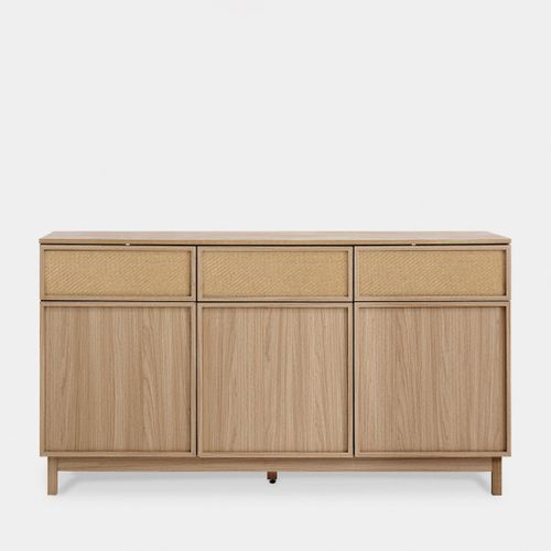 Buffet En Rotin Naturel 150x82cm