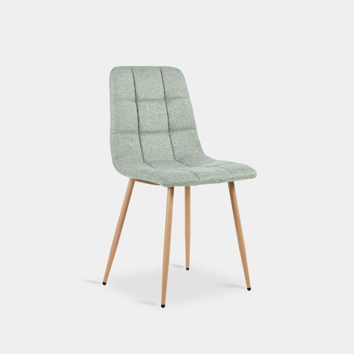 Chaise De Salle à Manger En Tissu Menthe 43x88cm