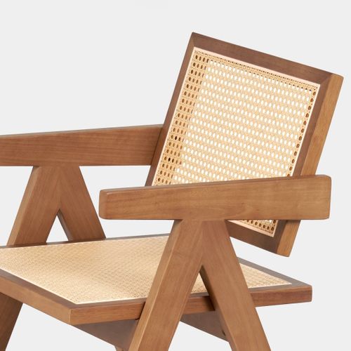 Chaise De Salle à Manger En Bois Noyer 51x80cm