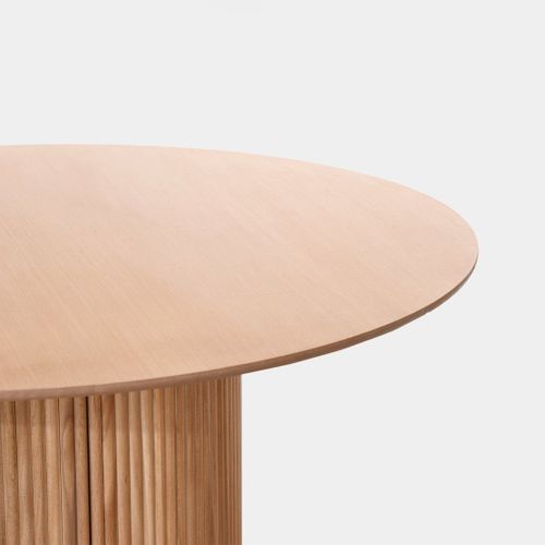 Table Fixe En Bois Naturel 120x75cm