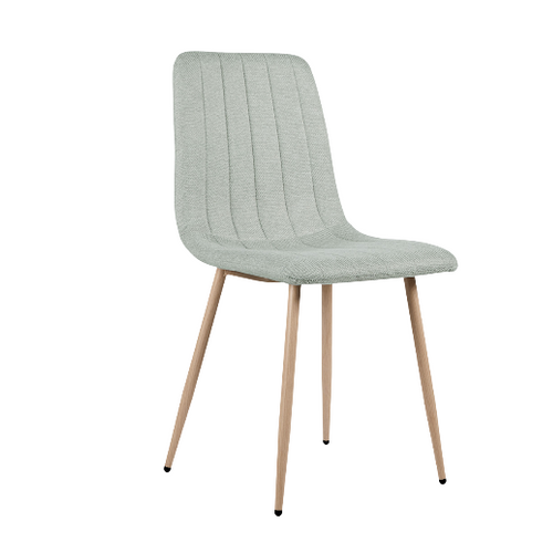 Chaise De Salle à Manger En Tissu Menthe 44x89cm