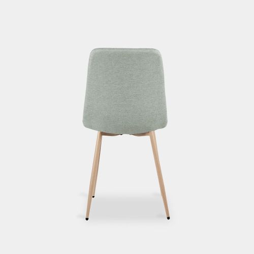Chaise De Salle à Manger En Tissu Menthe 44x89cm