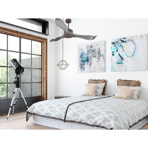 Ventilateur De Plafond Ø132 Cm Avec Wifi Réversible Hypersilence