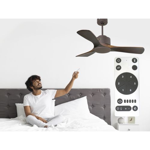 Ventilateur De Plafond Ø106 Cm Avec Wifi Réversible Hypersilence