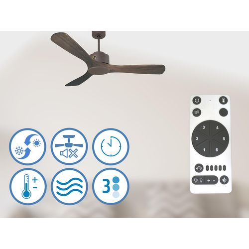 Ventilateur De Plafond Ø132 Cm Avec Wifi Réversible Hypersilence