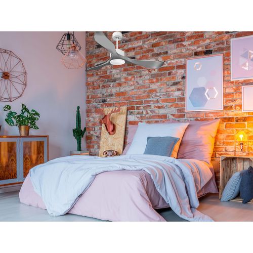 Ventilateur De Plafond Ø132 Cm Avec Wifi Réversible Hypersilence