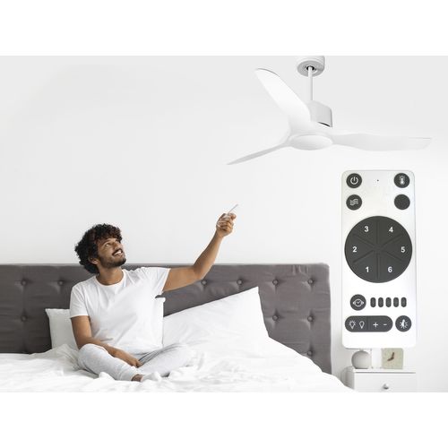 Ventilateur De Plafond Ø127 Cm Avec Wifi Réversible Hypersilence
