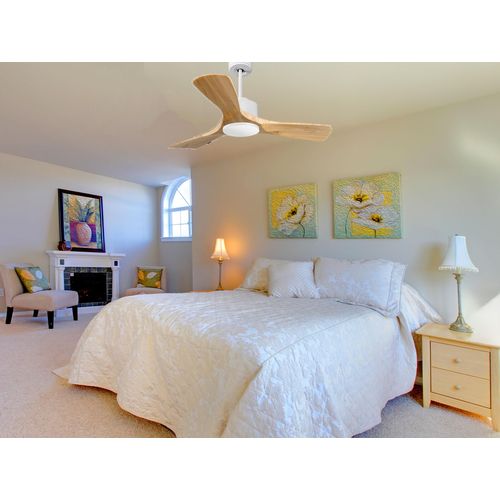 Ventilateur De Plafond Ø106 Cm Avec Wifi Réversible Hypersilence