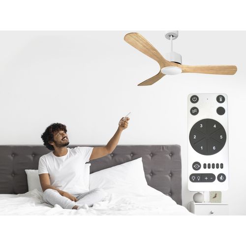 Ventilateur De Plafond Ø132 Cm Avec Wifi Réversible Hypersilence