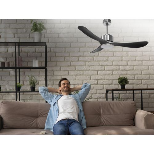 Ventilateur De Plafond Ø132 Cm Avec Wifi Réversible Hypersilence