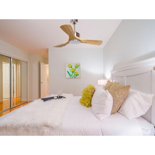 Ventilateur De Plafond Ø106 Cm Avec Wifi Réversible Hypersilence