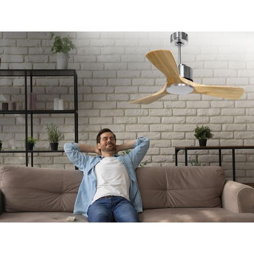 Ventilateur De Plafond Ø106 Cm Avec Wifi Réversible Hypersilence