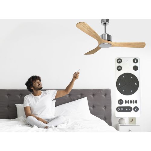 Ventilateur De Plafond Ø132 Cm Avec Wifi Réversible Hypersilence
