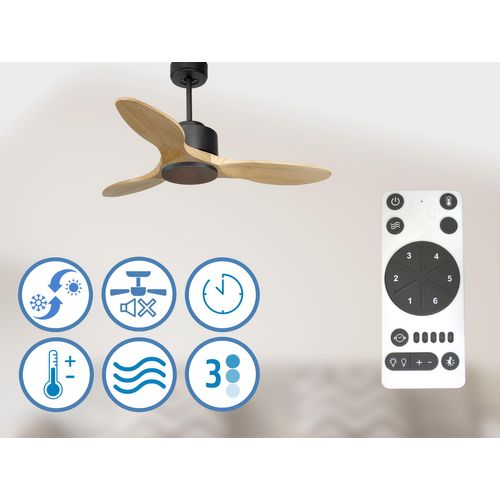 Ventilateur De Plafond Ø106 Cm Avec Wifi Réversible Hypersilence