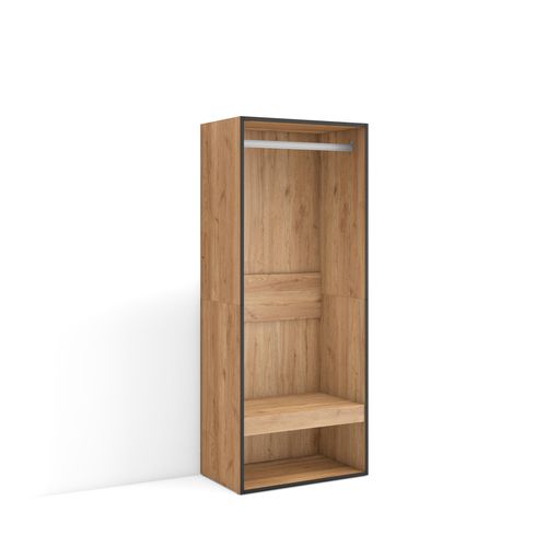 Armoire Vestiaire Ouvert, 60x35x145 Cm.