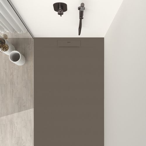 Siena - Receveur De Douche 100x70cm Cocoa