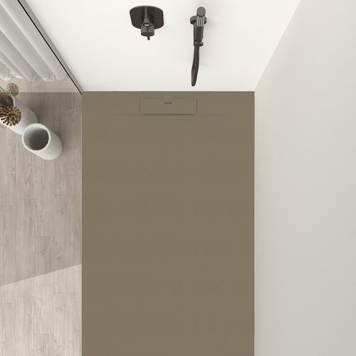 Siena - Receveur De Douche 110x80cm Moka