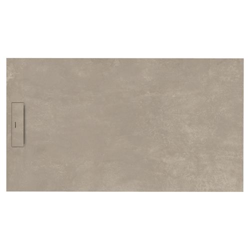 Siena - Receveur De Douche 100x100cm Ciment Clair