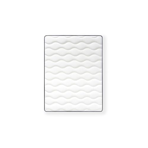 Matelas Mousse 90x190 cm ZAFIRE - Ferme - Réversible - Côté Été/hiver - H25 Cm