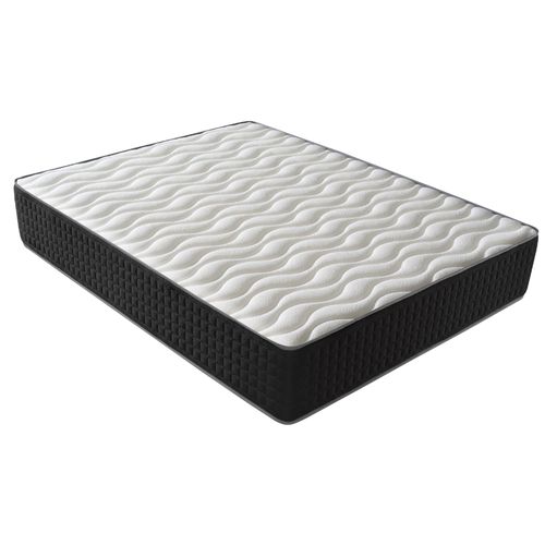 Matelas Mousse 140x200 cm CASABLANCA - Ferme - Réversible - Côté Été/hiver - H30 Cm
